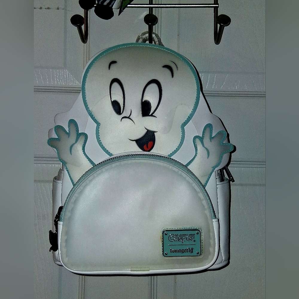 Loungefly Universal Casper The Friendly Ghost Lets BE Friends MINI Backpack